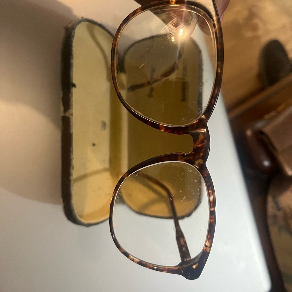 Tortoiseshell Glasses With Case - image 1